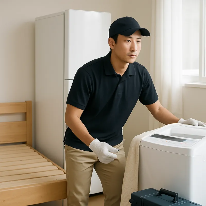事例：引っ越し直前に大型家具・家電を出張買取