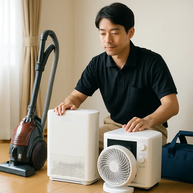 事例：掃除機・空気清浄機など小型家電をまとめて査定