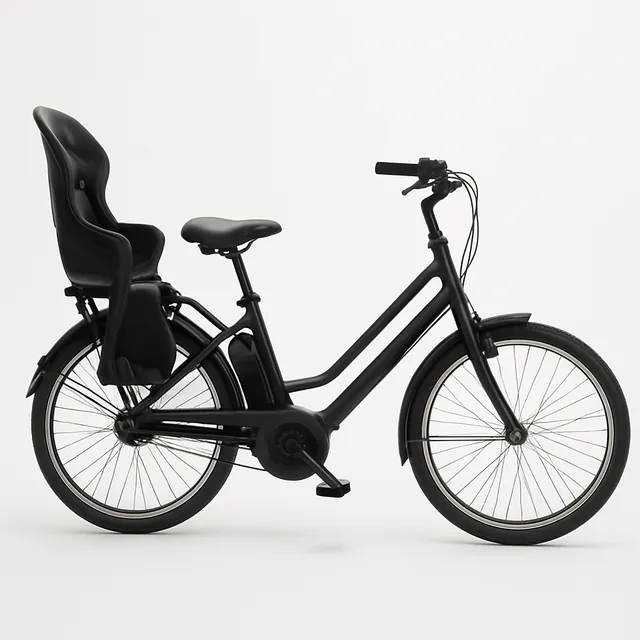 子ども乗せ電動アシスト自転車のイメージ