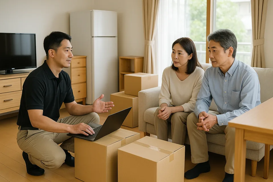 引越し・住み替え前の整理相談(イメージ)