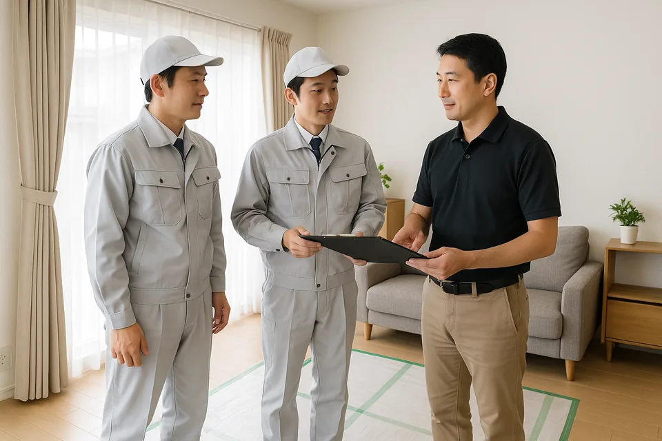 提携事業者様との現場打ち合わせ（イメージ）