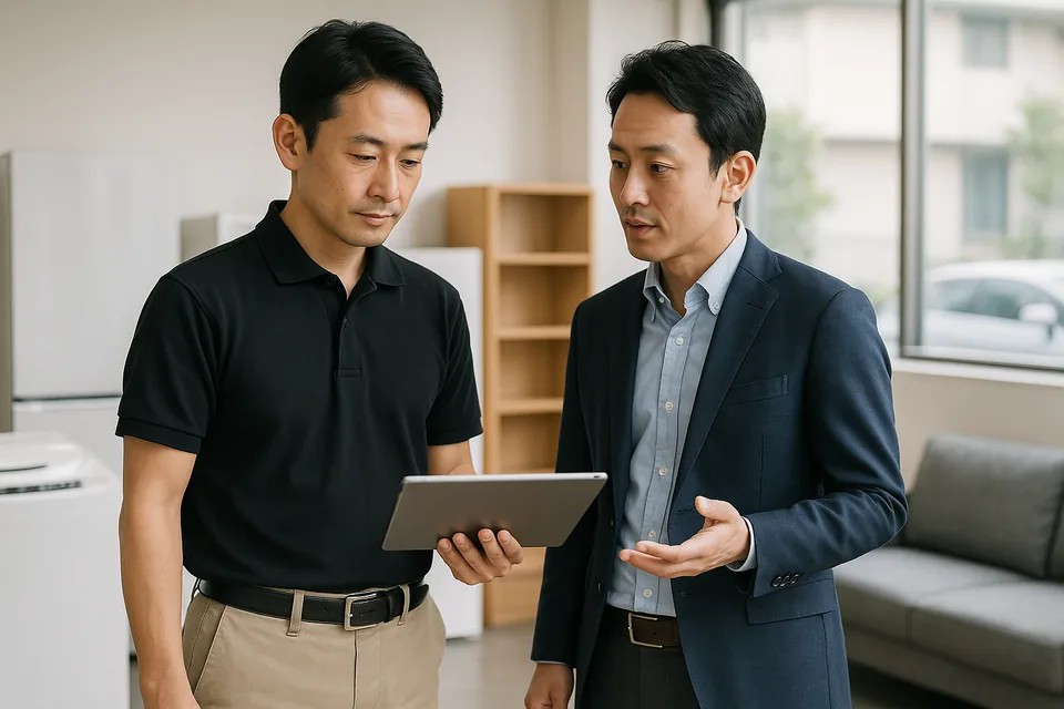 地域の買取店様との連携相談（イメージ）